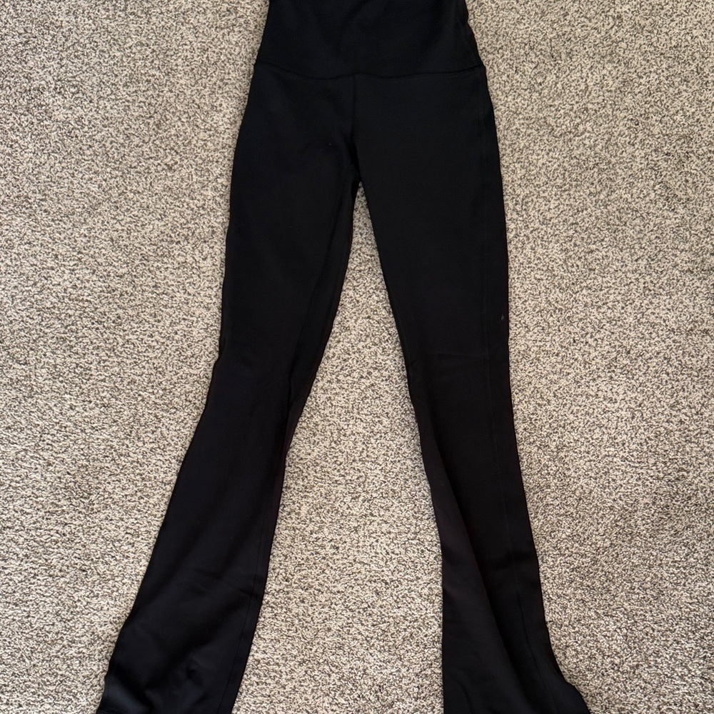 lululemon athletica Black High-Rise Flare Leggings